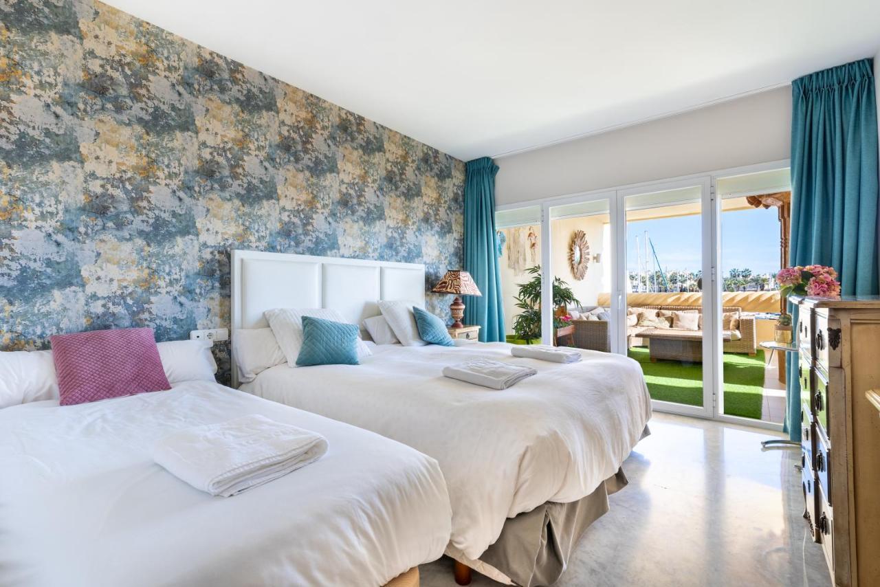 Wintowinrentals Luxury And Sea View Inside Puerto Marina Benalmádena Dış mekan fotoğraf