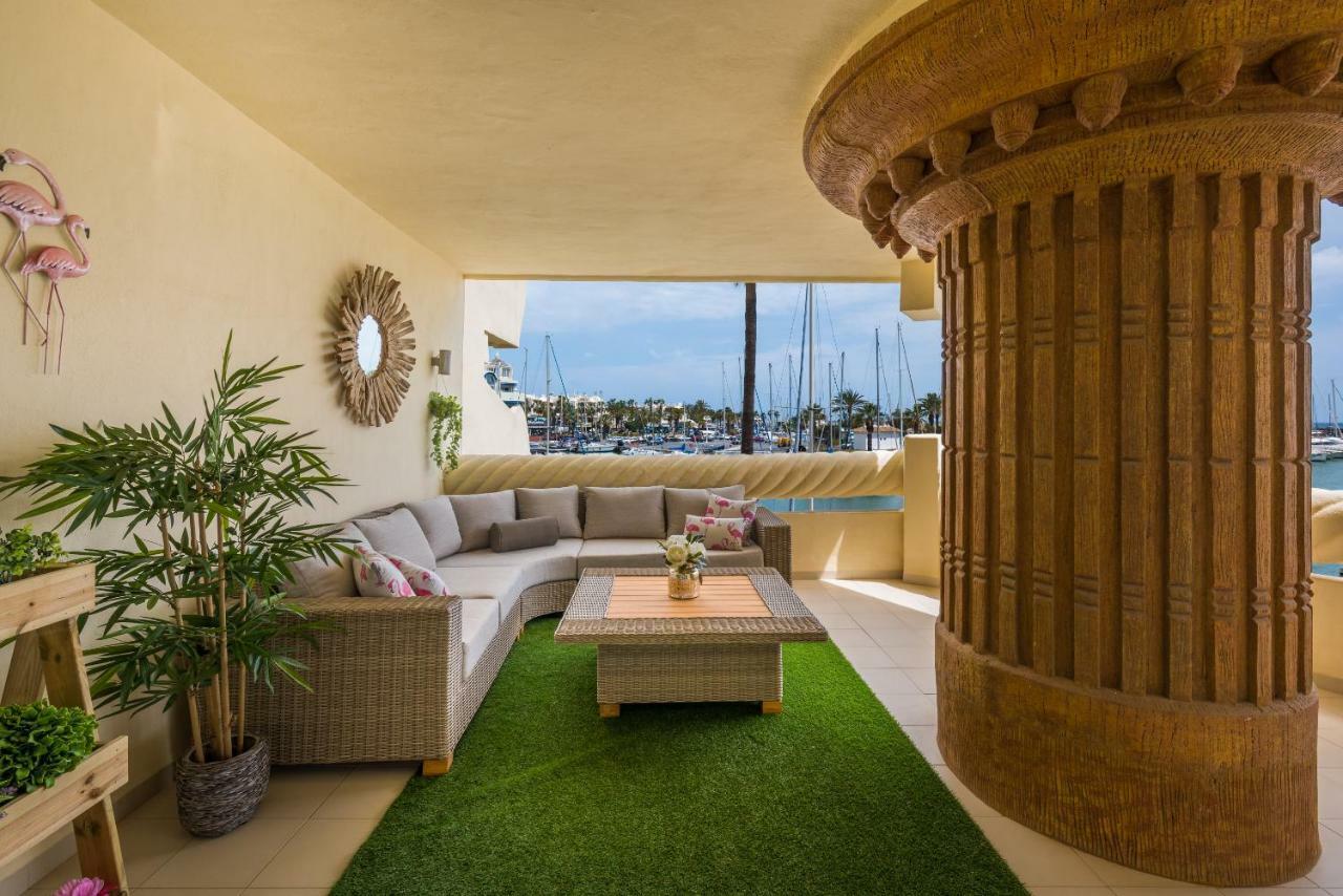 Wintowinrentals Luxury And Sea View Inside Puerto Marina Benalmádena Dış mekan fotoğraf