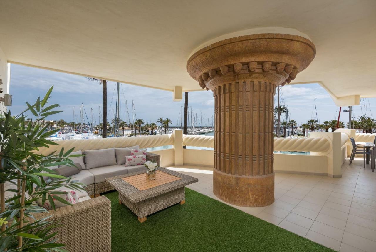 Wintowinrentals Luxury And Sea View Inside Puerto Marina Benalmádena Dış mekan fotoğraf